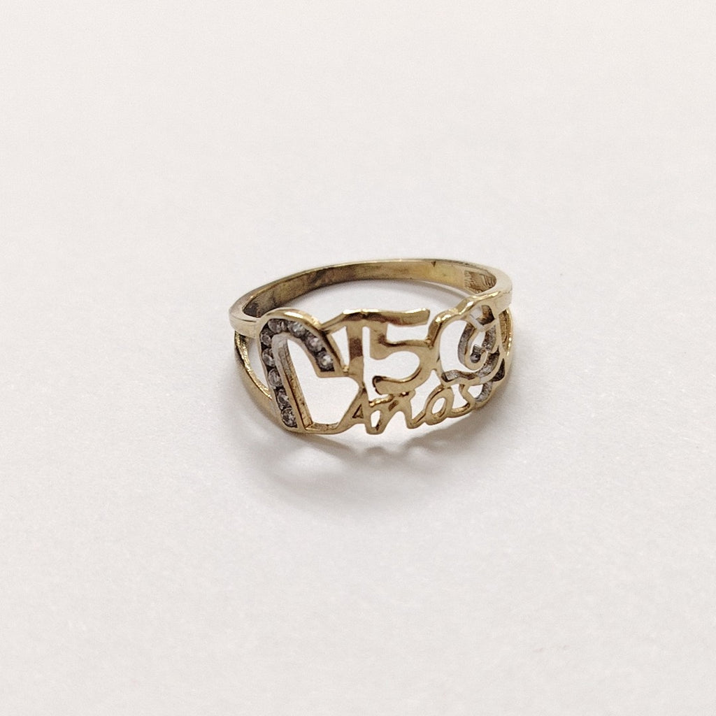 ANILLO ORO 10 K 1.5 GRMS (SEMINUEVO)