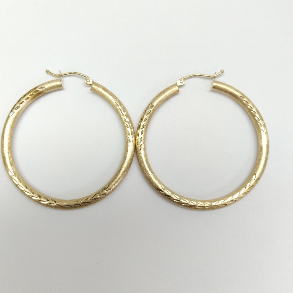ARRACADAS PAR ORO 14 K 2.5 GRMS (SEMINUEVO)