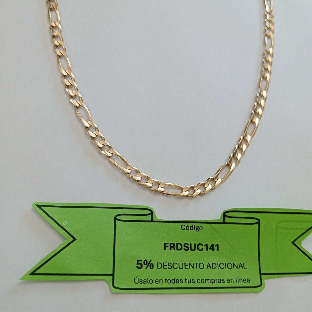 CADENA ORO 14 K 24.7 GRMS (SEMINUEVO)
