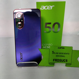 CELULAR ACER SOSPIRO AC50 (2024) 256 GB 6 GB RAM (SEMINUEVO)