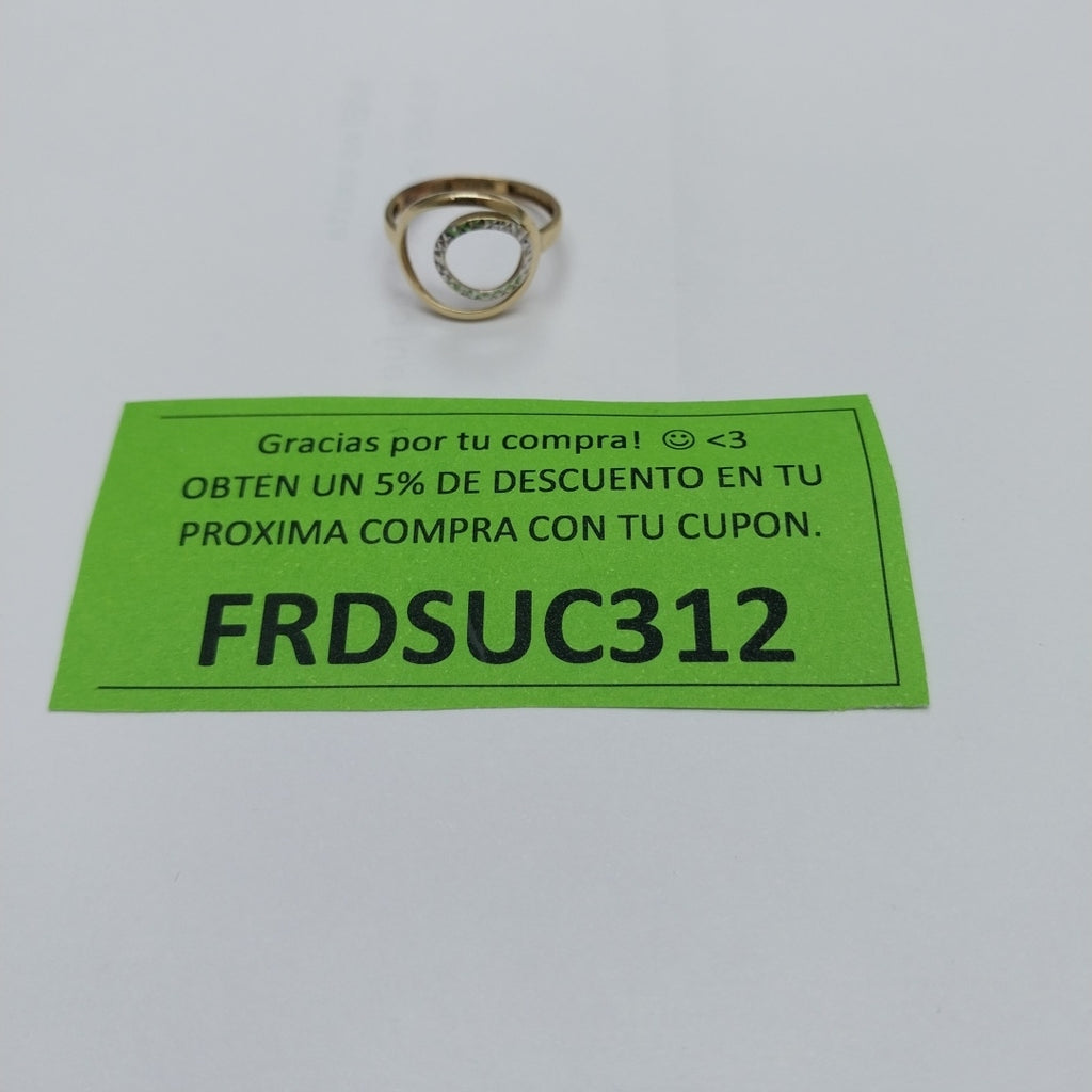 ANILLO ORO 10 K 1,40 GRMS (SEMINUEVO)