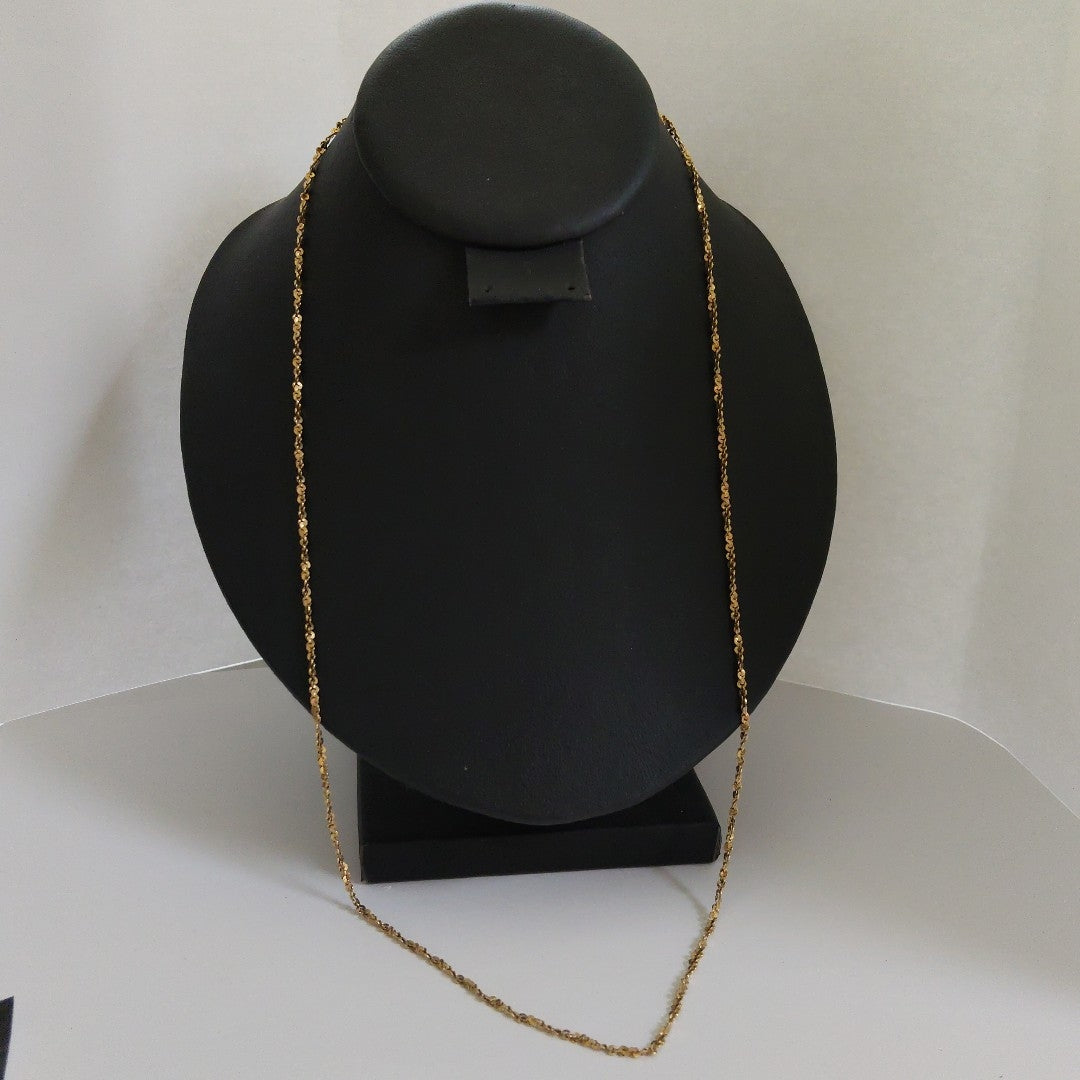 CADENA ORO 14 K 4.8 GRMS (SEMINUEVO)
