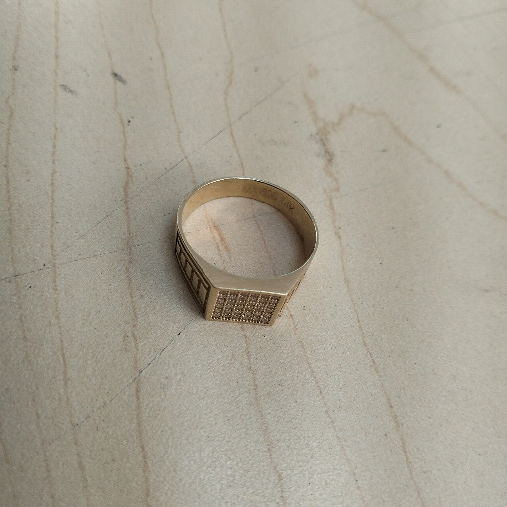 ANILLO ORO 14 K 5.2 GRMS (SEMINUEVO)