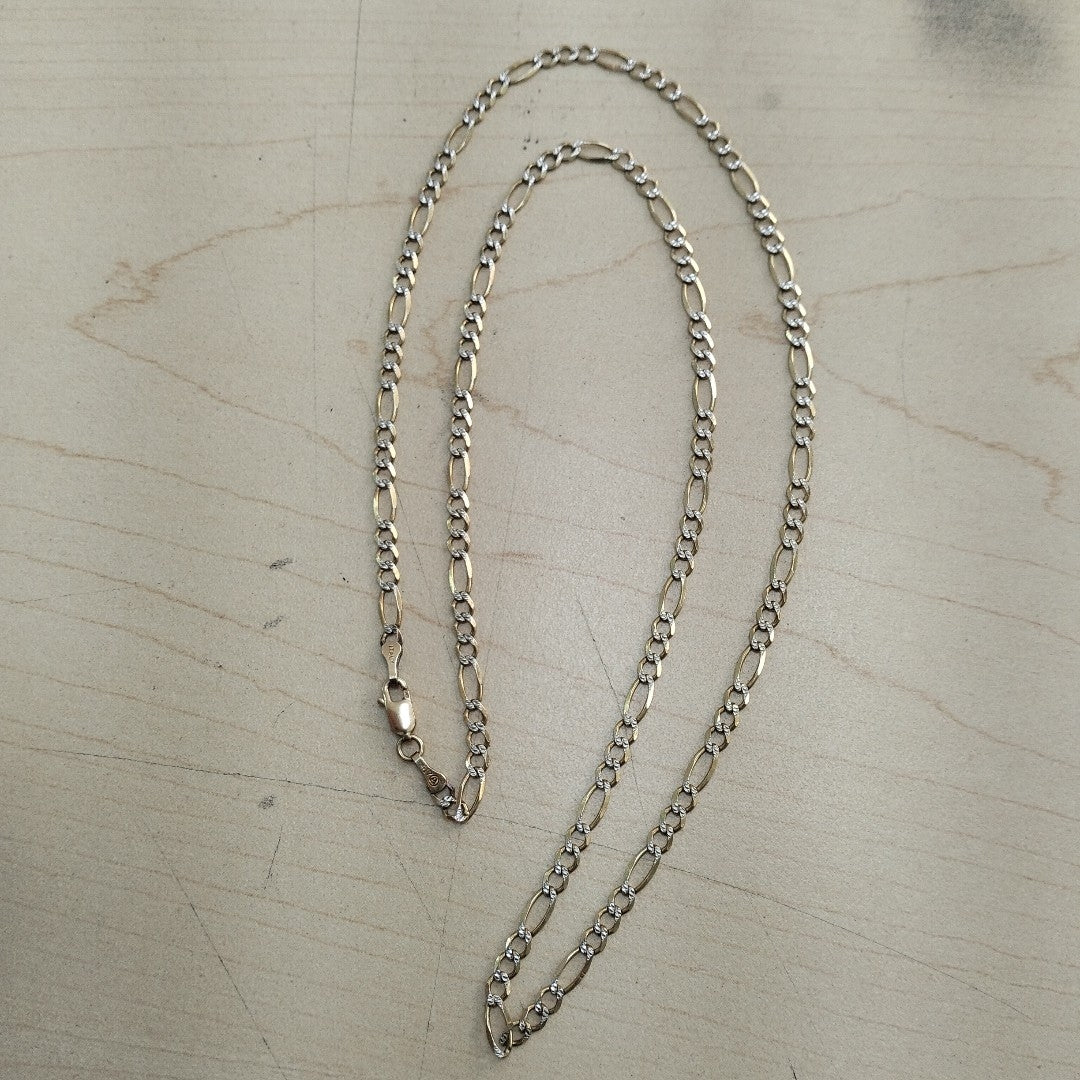 CADENA ORO, RODIADO 10 K 7.6 GRMS (SEMINUEVO)