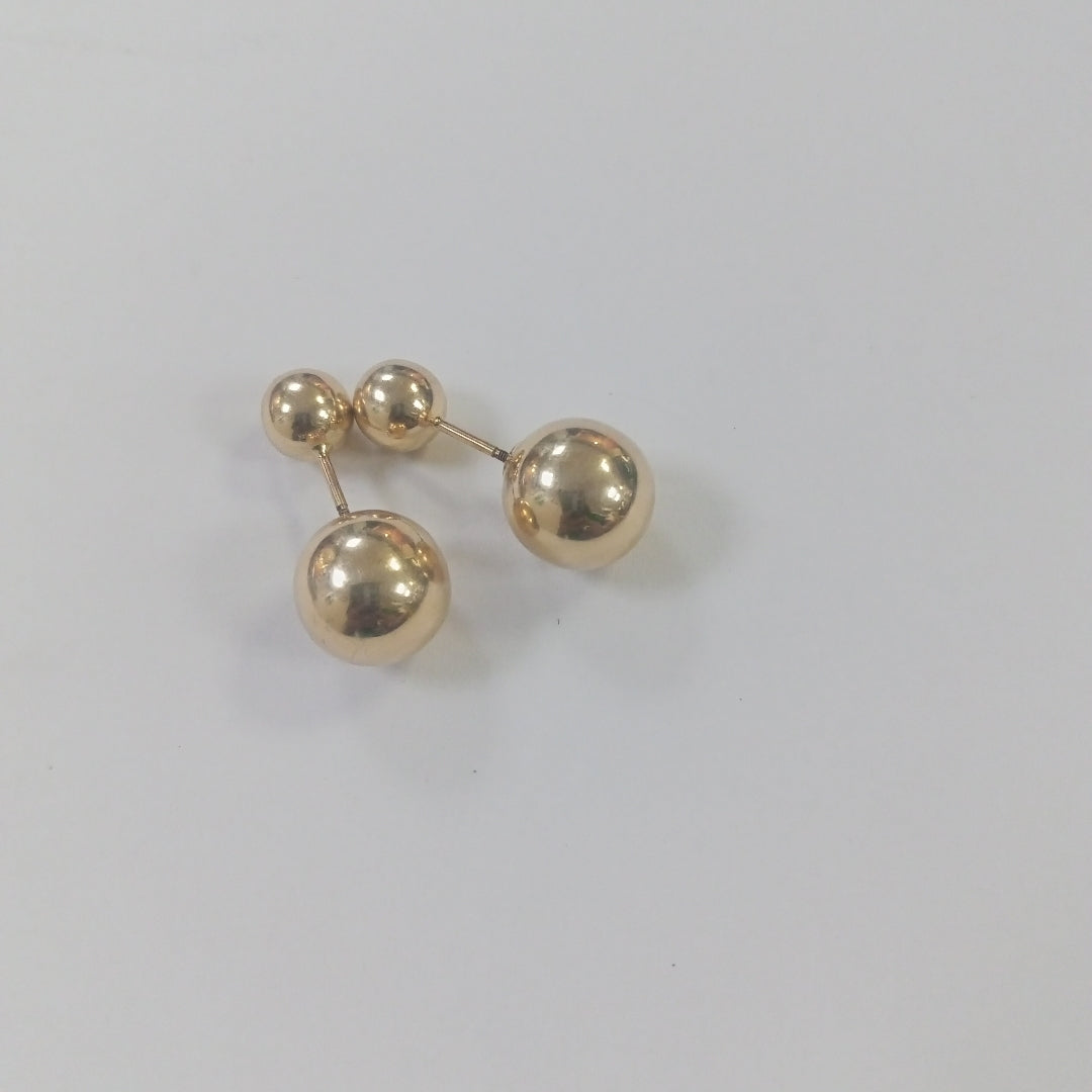 K1 4,60 GRMS 14 K ESPECIFICACIONES COMPLEMENTARIAS PAR ARETES (SEMINUEVO)