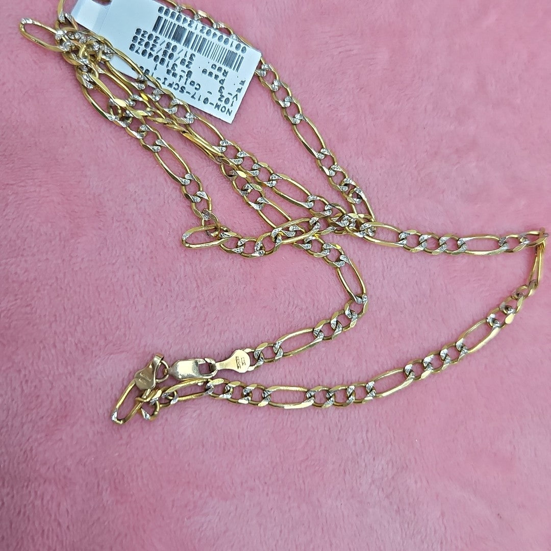CADENA ORO, RODIADO 10 K 12.2 GRMS (SEMINUEVO)