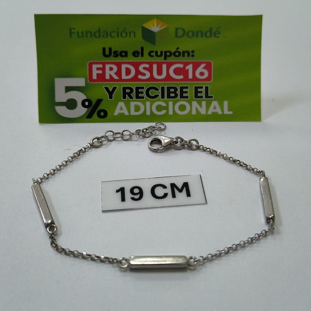 PULSERA PLATA 3.7 GRMS (SEMINUEVO)