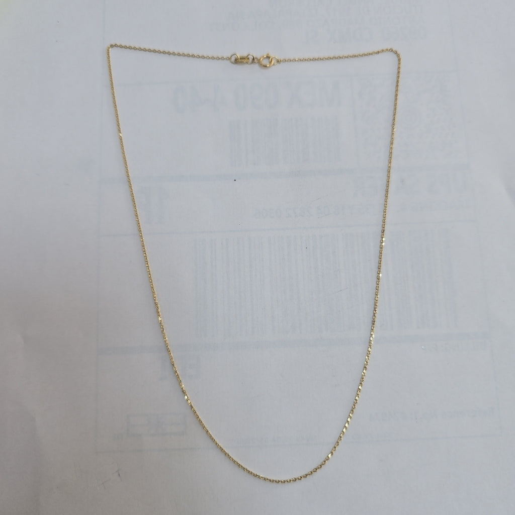 CADENA ORO 10 K 1.3 GRMS (SEMINUEVO)