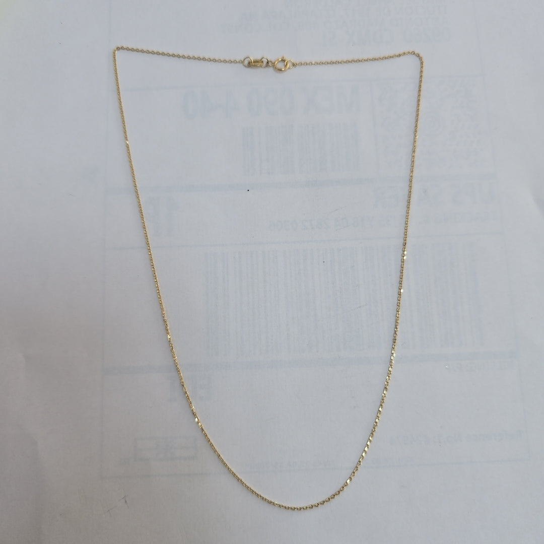 CADENA ORO 10 K 1.3 GRMS (SEMINUEVO)