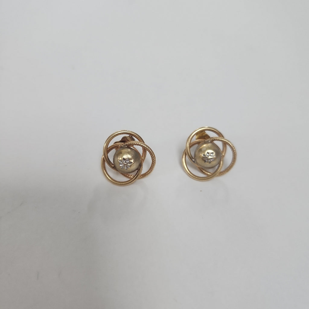 BROQUELES PAR ORO 14 K 1.9 GRMS (SEMINUEVO)