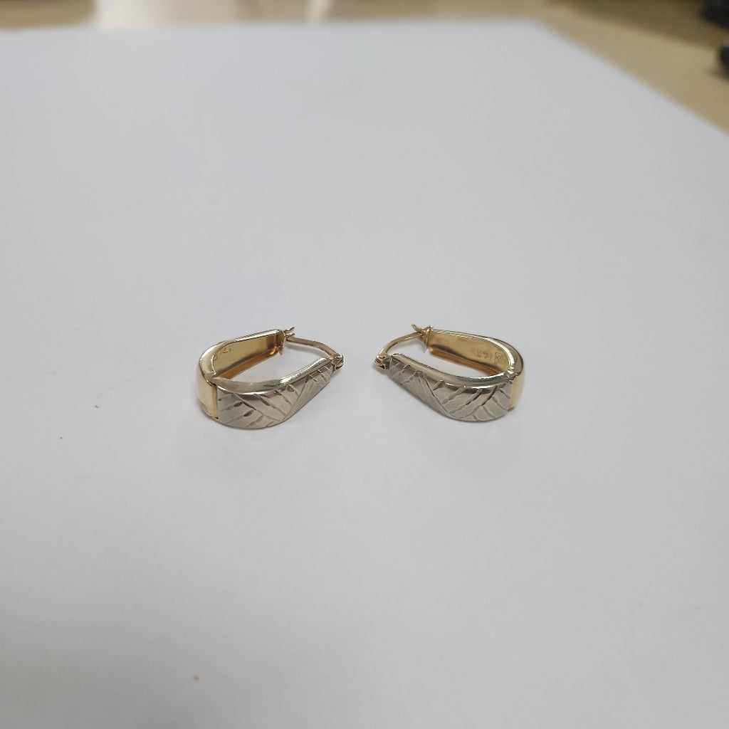 ARETES PAR ORO 14 K 3,40 GRMS (SEMINUEVO)