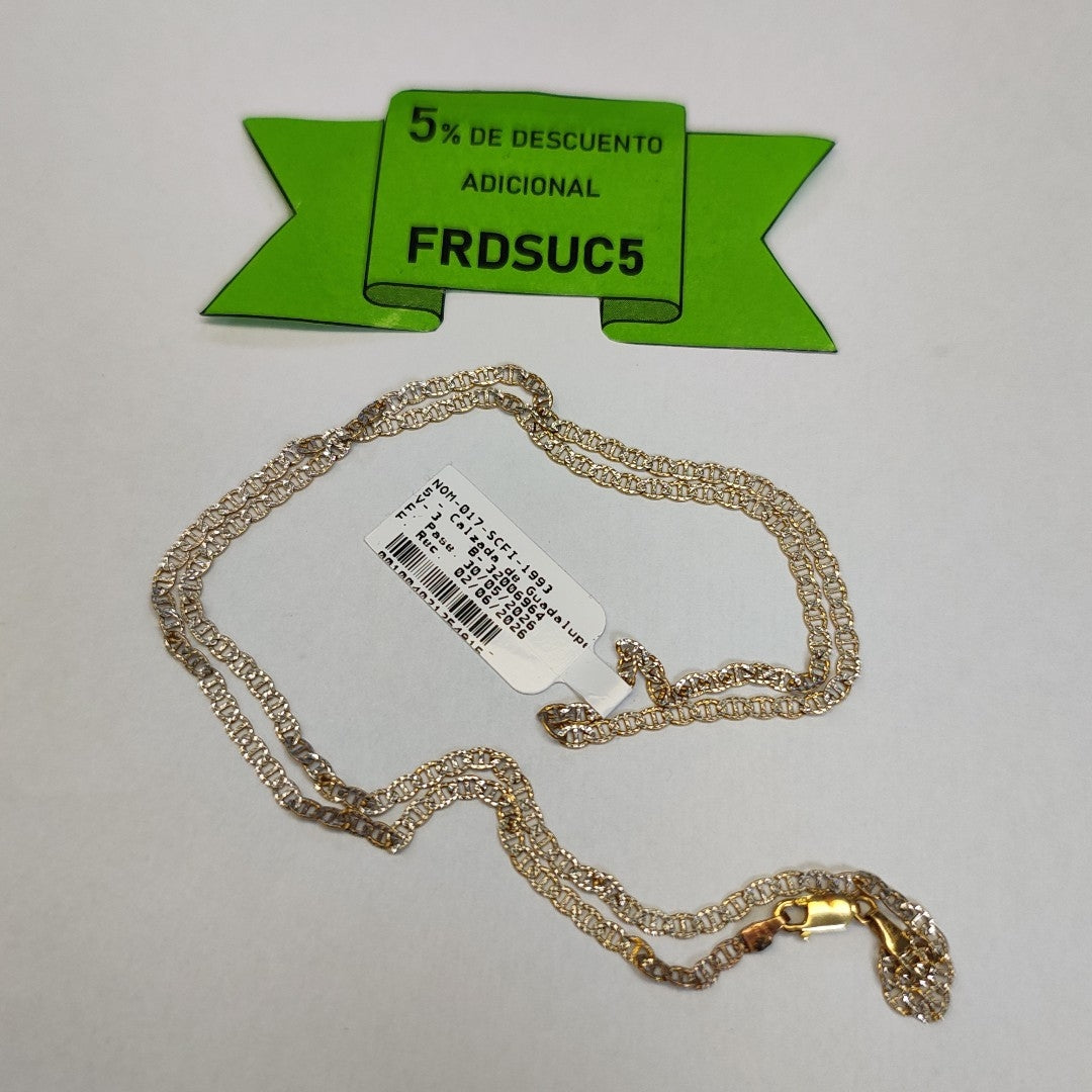 CADENA ORO 14 K 6 GRMS (SEMINUEVO)