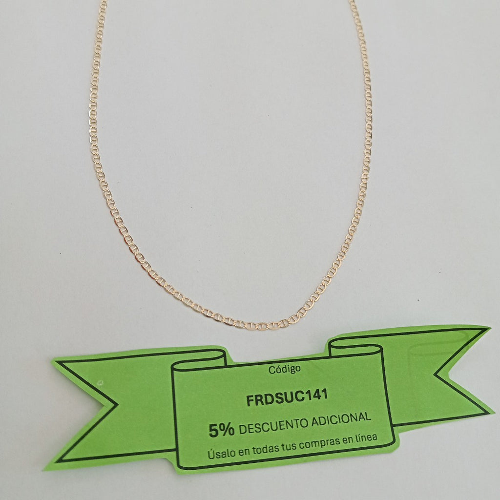 CADENA ORO 10 K 1.8 GRMS (SEMINUEVO)