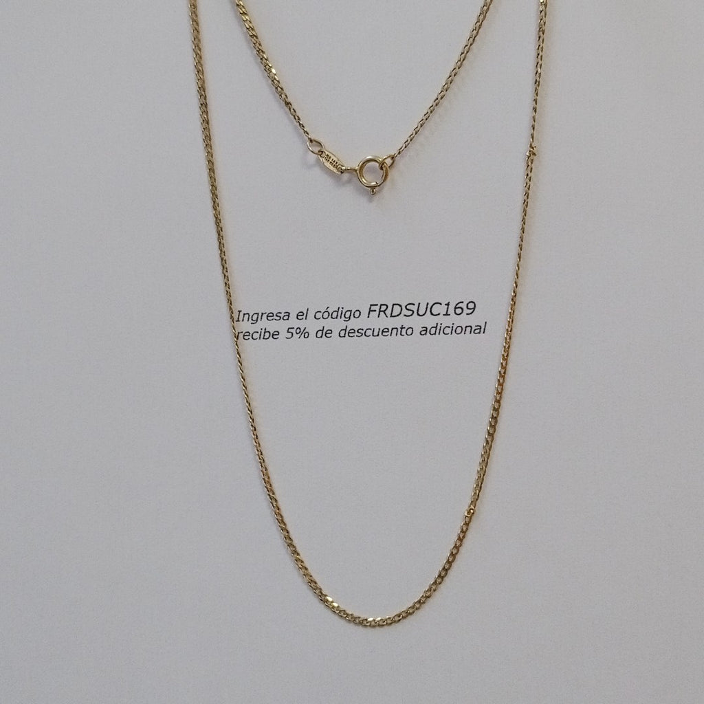 CADENA ORO 14 K 1,70 GRMS (SEMINUEVO)