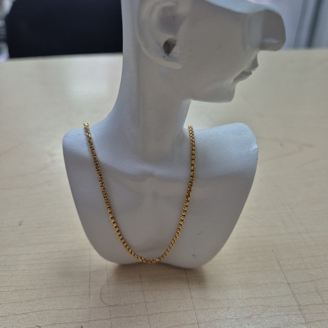 CADENA ORO 14 K 4,20 GRMS (SEMINUEVO)