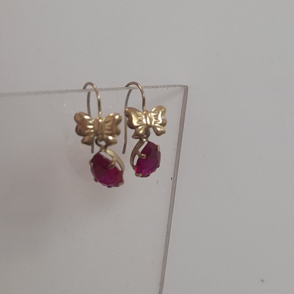 ARETES PAR ORO 10 K 1.3 GRMS (SEMINUEVO)