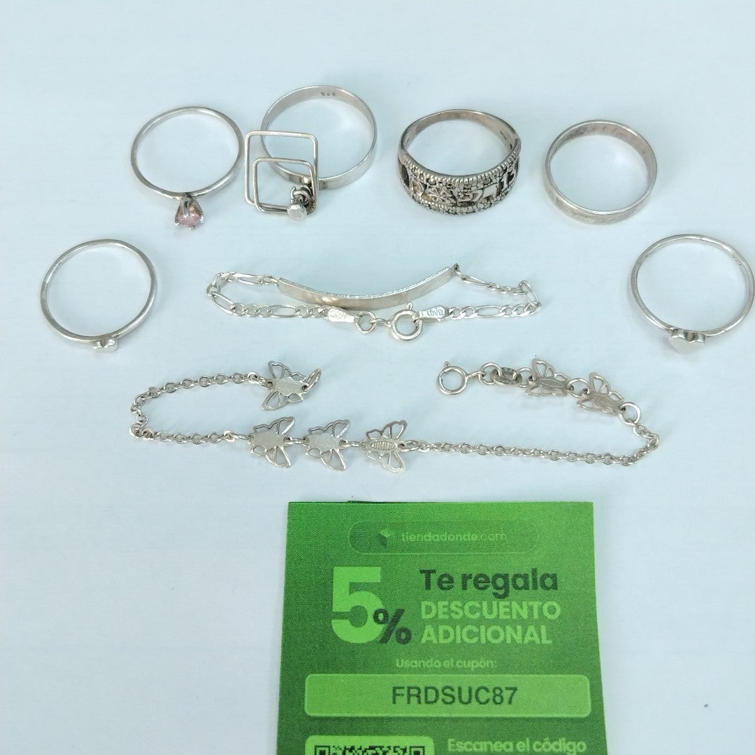 ANILLITO, PULSERA PLATA 16.7 GRMS (SEMINUEVO)