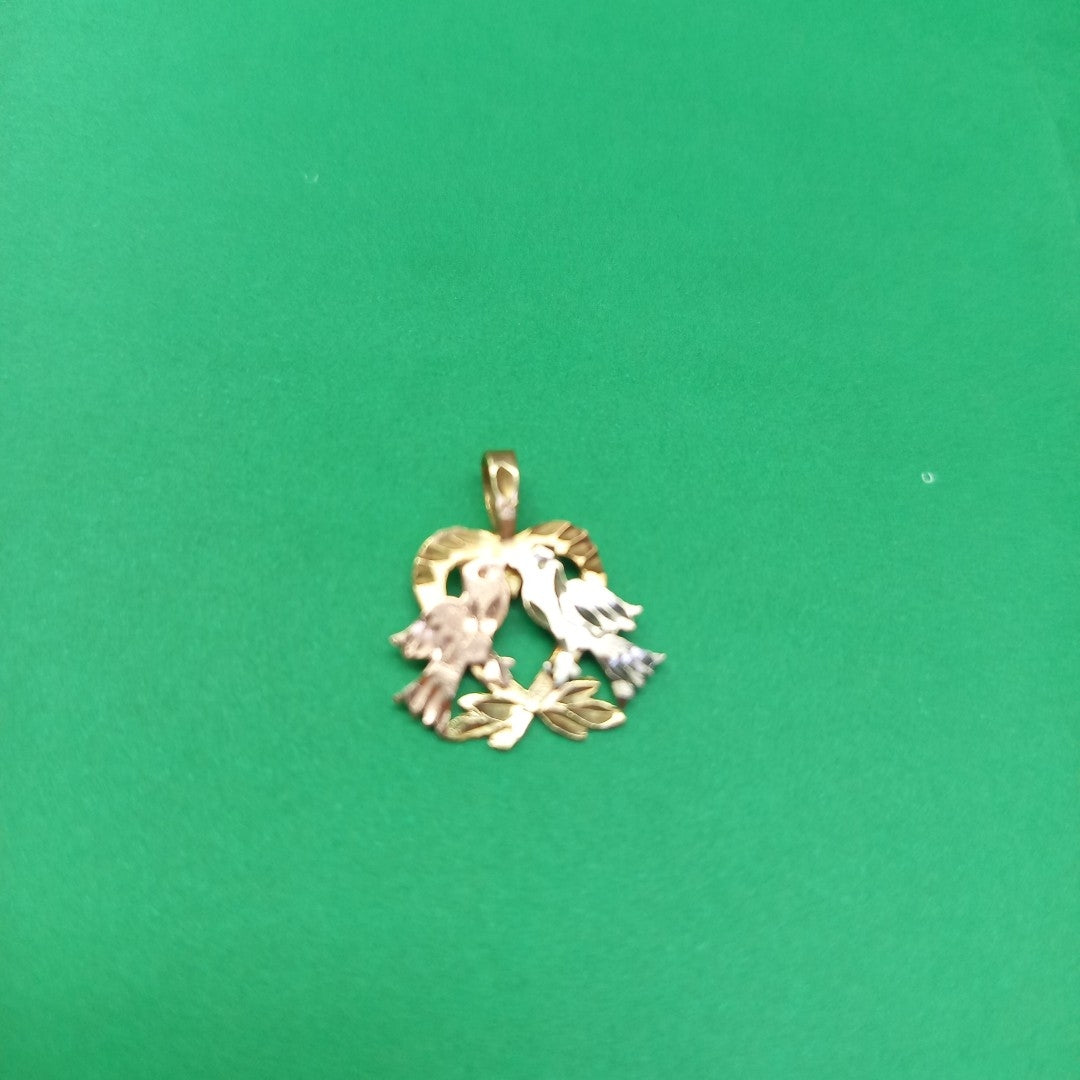 DIJE ORO, RODIADO 14 K 1.7 GRMS (SEMINUEVO)