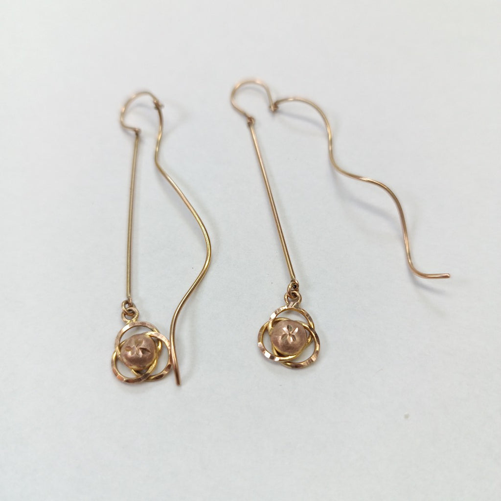VIOLADORES PAR ORO 14 K 2,80 GRMS (SEMINUEVO)