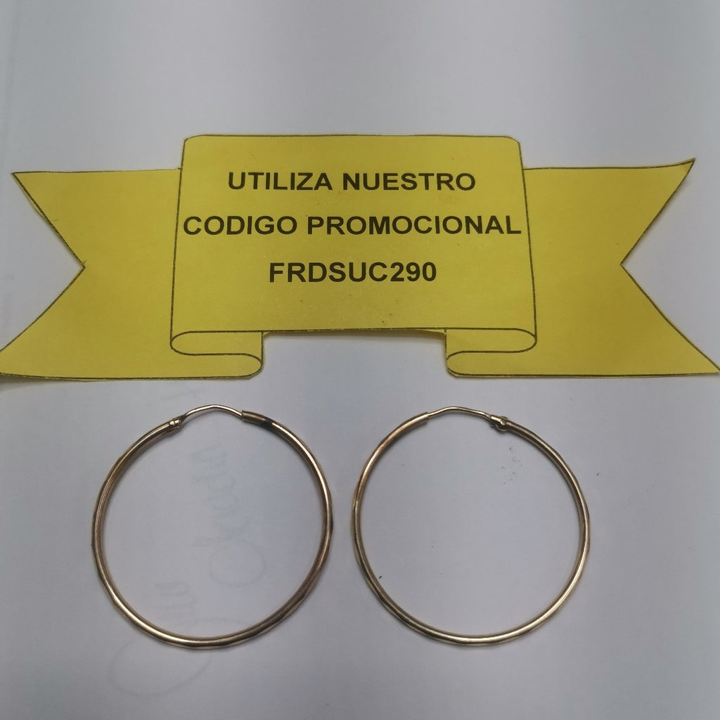 ARRACADAS PAR ORO 10 K 2.5 GRMS (SEMINUEVO)