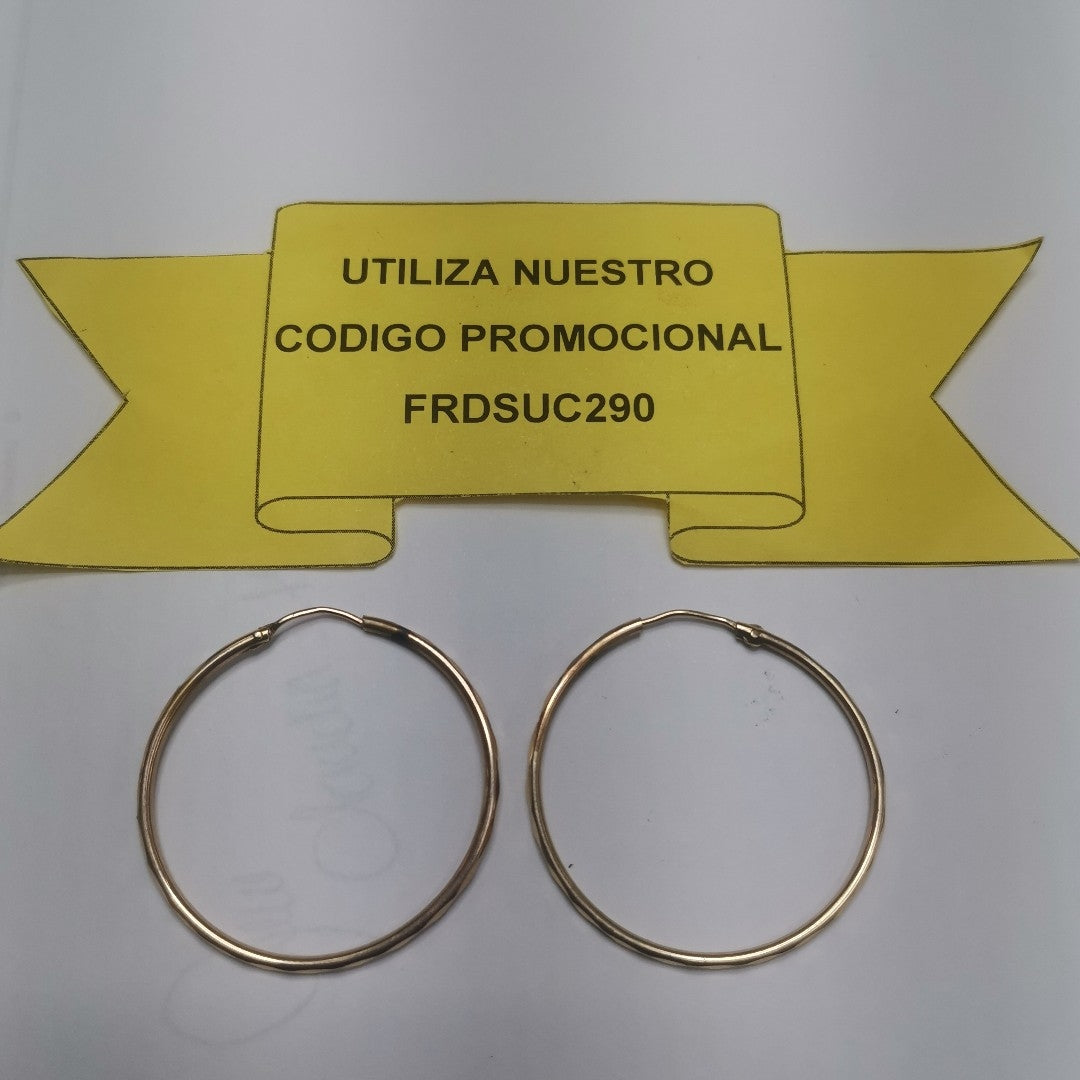 ARRACADAS PAR ORO 10 K 2.5 GRMS (SEMINUEVO)