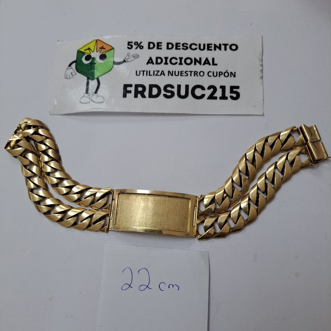 ESCLAVA ORO 14 K 79.1 GRMS (SEMINUEVO)