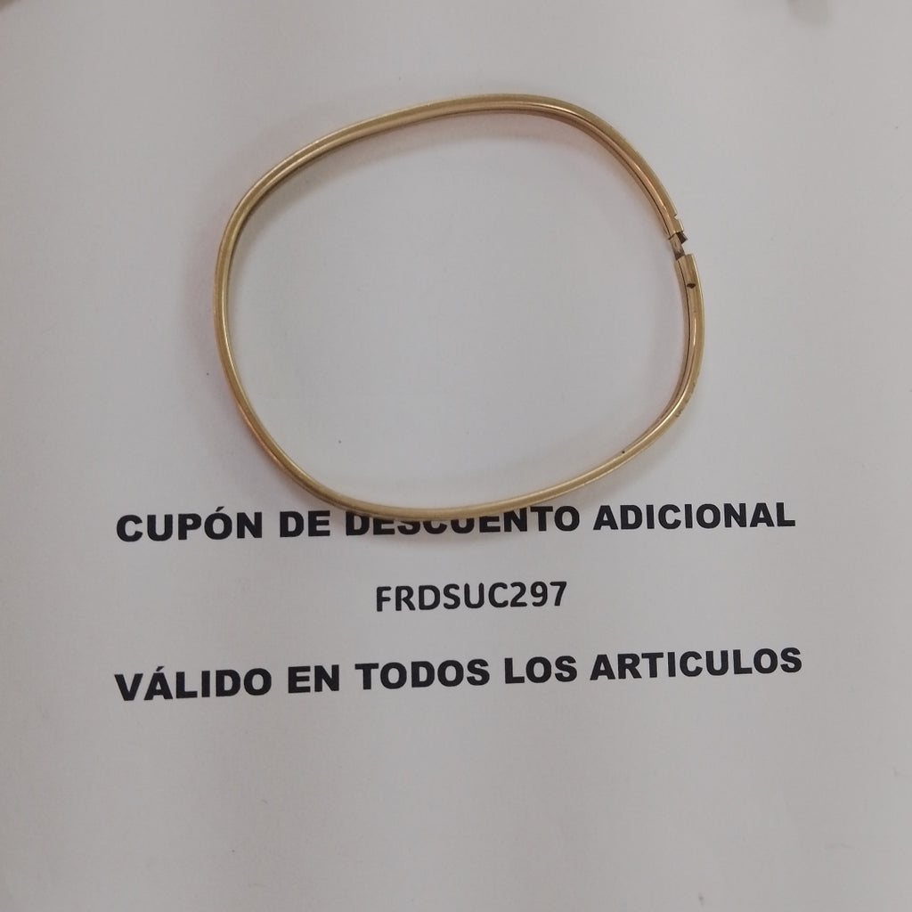 PULSERA RIGIDA ORO 10 K 6 GRMS (SEMINUEVO)