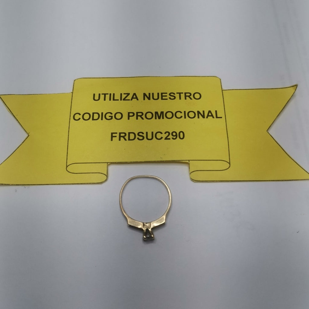 SOLITARIO ORO 10 K 1.7 GRMS (SEMINUEVO)