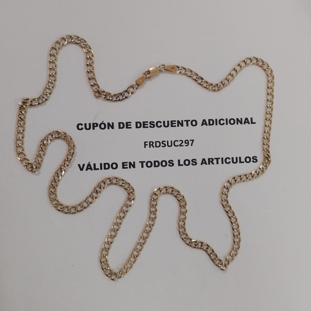 CADENA ORO 10 K 14.1 GRMS (SEMINUEVO)
