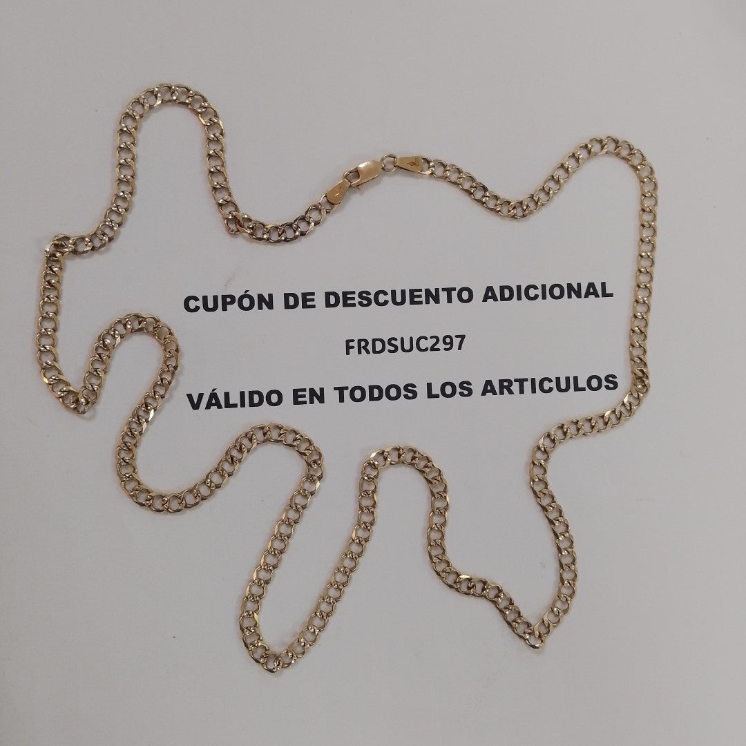 CADENA ORO 10 K 14.1 GRMS (SEMINUEVO)