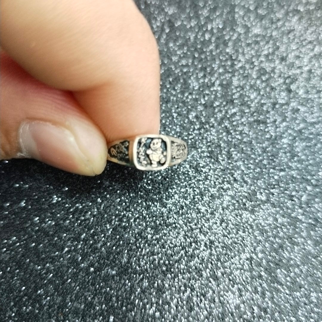ANILLO DE GRADUACIÓN ORO 8 K 1.2 GRMS (SEMINUEVO)