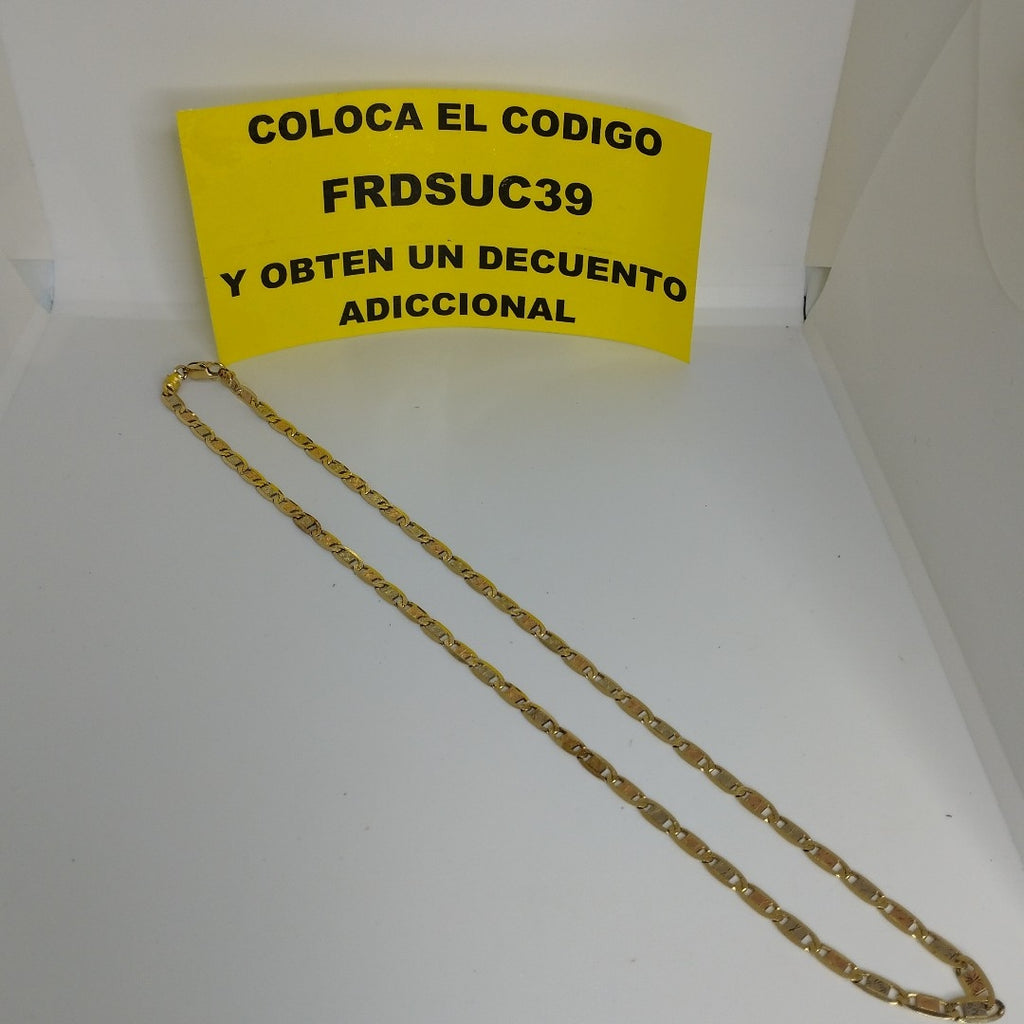 CADENA ORO 14 K 13.5 GRMS (SEMINUEVO)