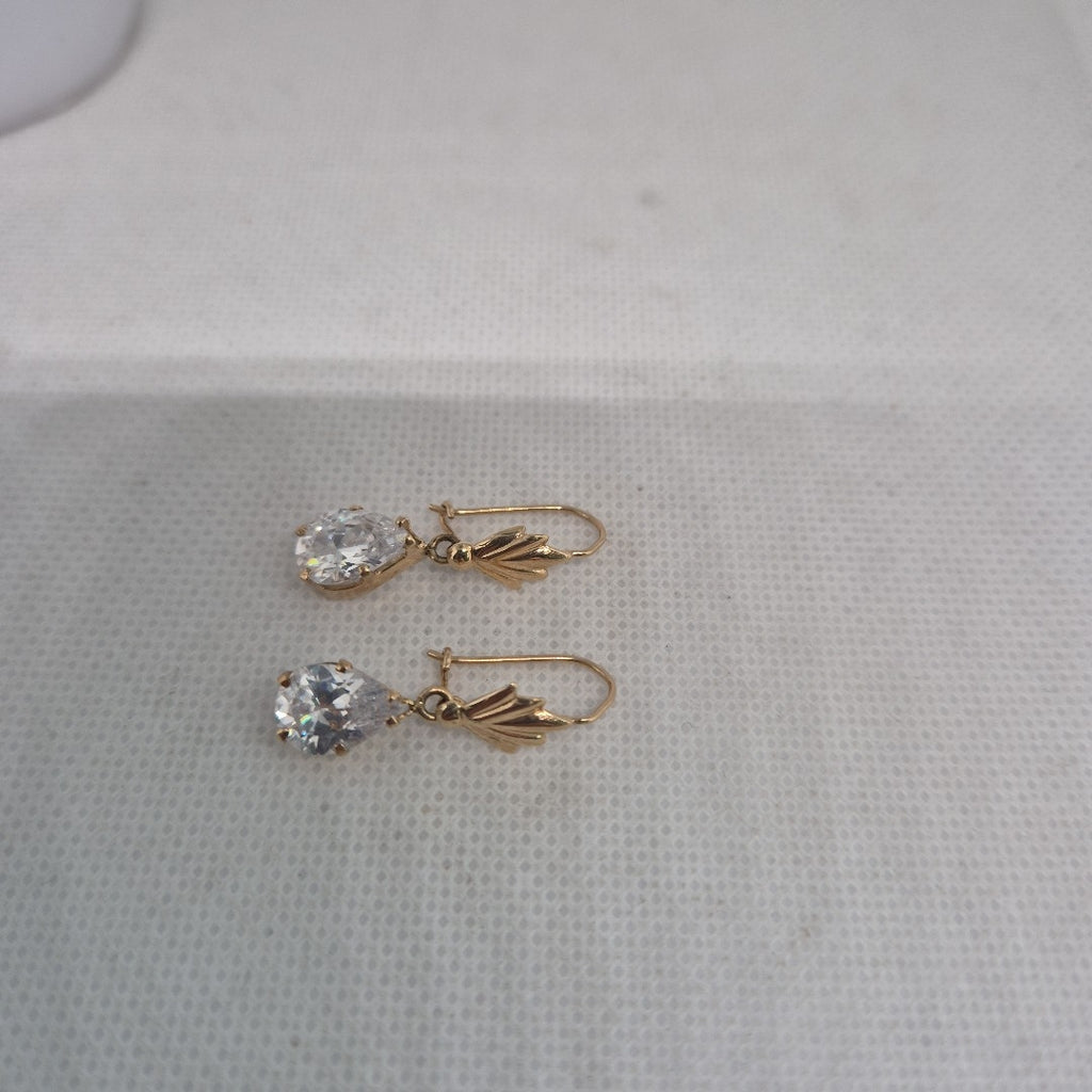ARETES PAR ORO 14 K 2,50 GRMS (SEMINUEVO)