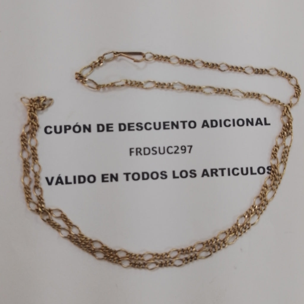 CADENA ORO 10 K 9.2 GRMS (SEMINUEVO)