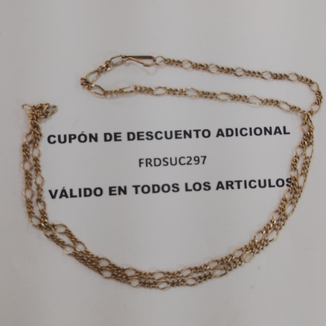 CADENA ORO 10 K 9.2 GRMS (SEMINUEVO)