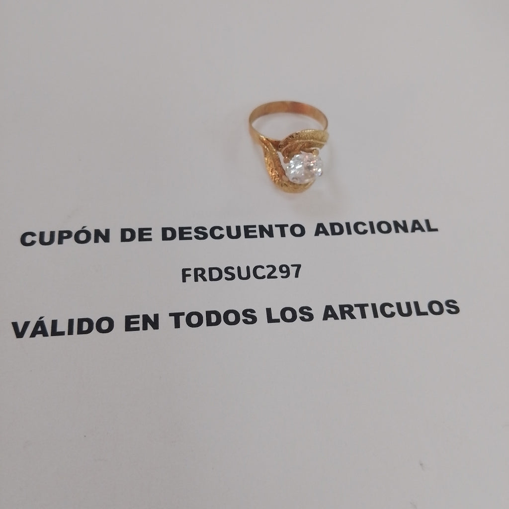 ANILLITO ORO 10 K 3.7 GRMS (SEMINUEVO)