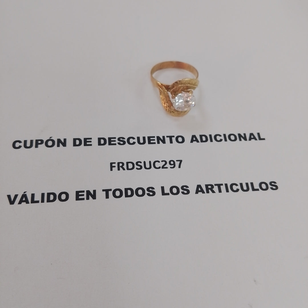 ANILLITO ORO 10 K 3.7 GRMS (SEMINUEVO)