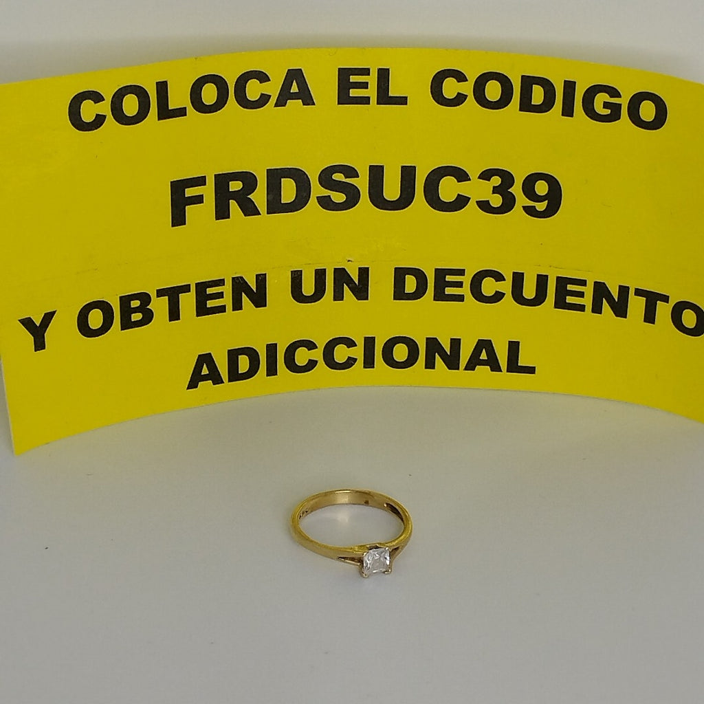ANILLITO ORO 14 K 2.3 GRMS (SEMINUEVO)