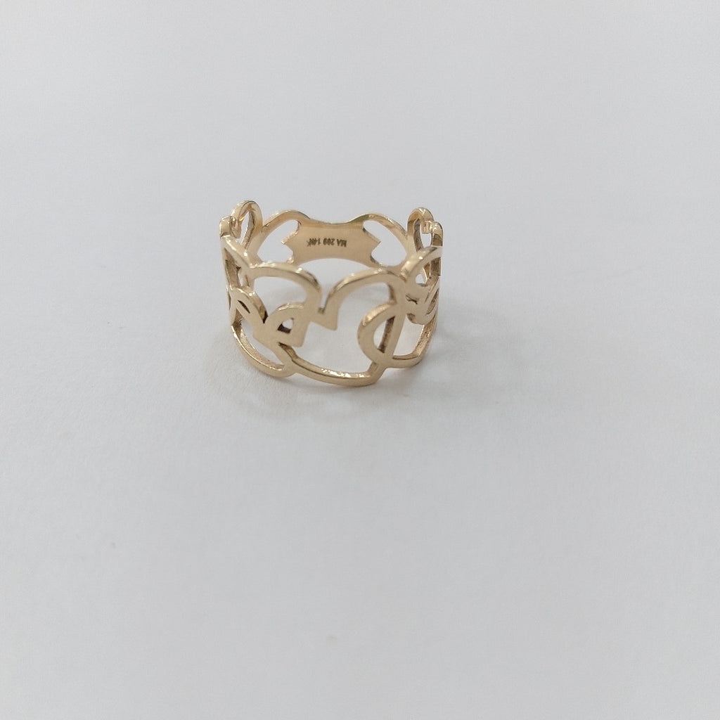 ANILLO ORO 14 K 3.1 GRMS (SEMINUEVO)