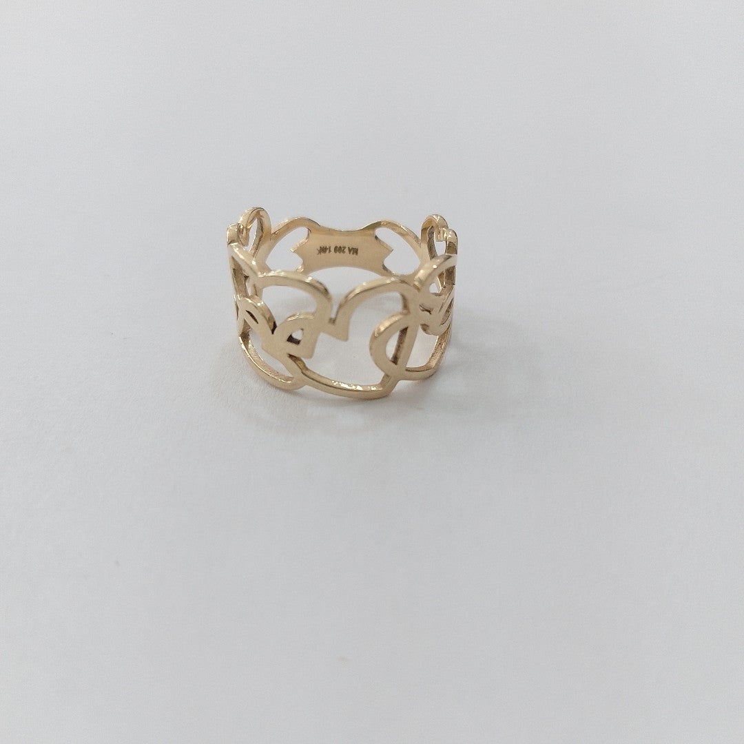 ANILLO ORO 14 K 3.1 GRMS (SEMINUEVO)