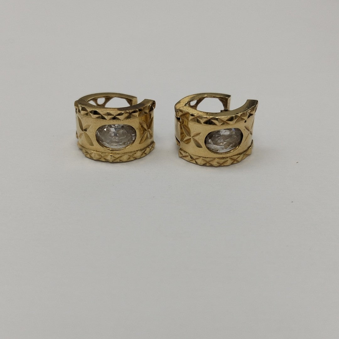 ARRACADAS PAR ORO 14 K 6.7 GRMS (SEMINUEVO)