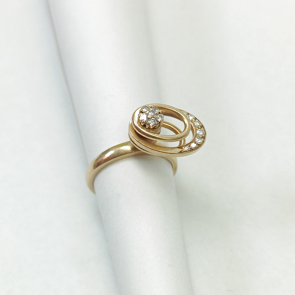 ANILLO ORO 14 K 6 GRMS (SEMINUEVO)
