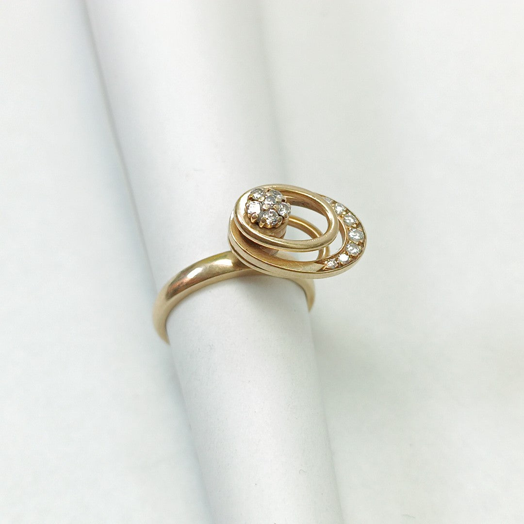 ANILLO ORO 14 K 6 GRMS (SEMINUEVO)