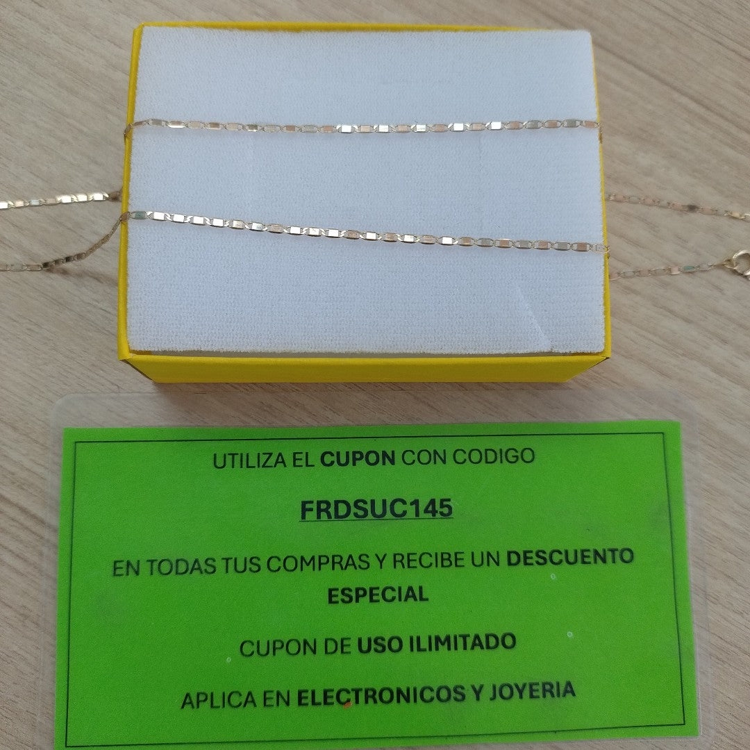 CADENA ORO 10 K 1.6 GRMS (SEMINUEVO)