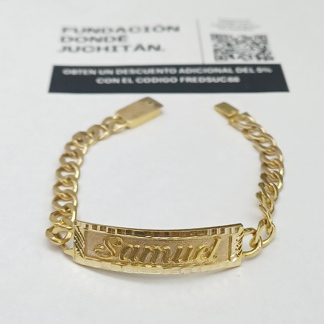ESCLAVA ORO 10 K 9.9 GRMS (SEMINUEVO)