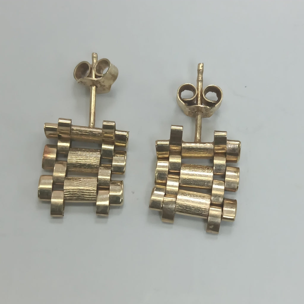 ARETES PAR ORO 14 K 2.1 GRMS (SEMINUEVO)