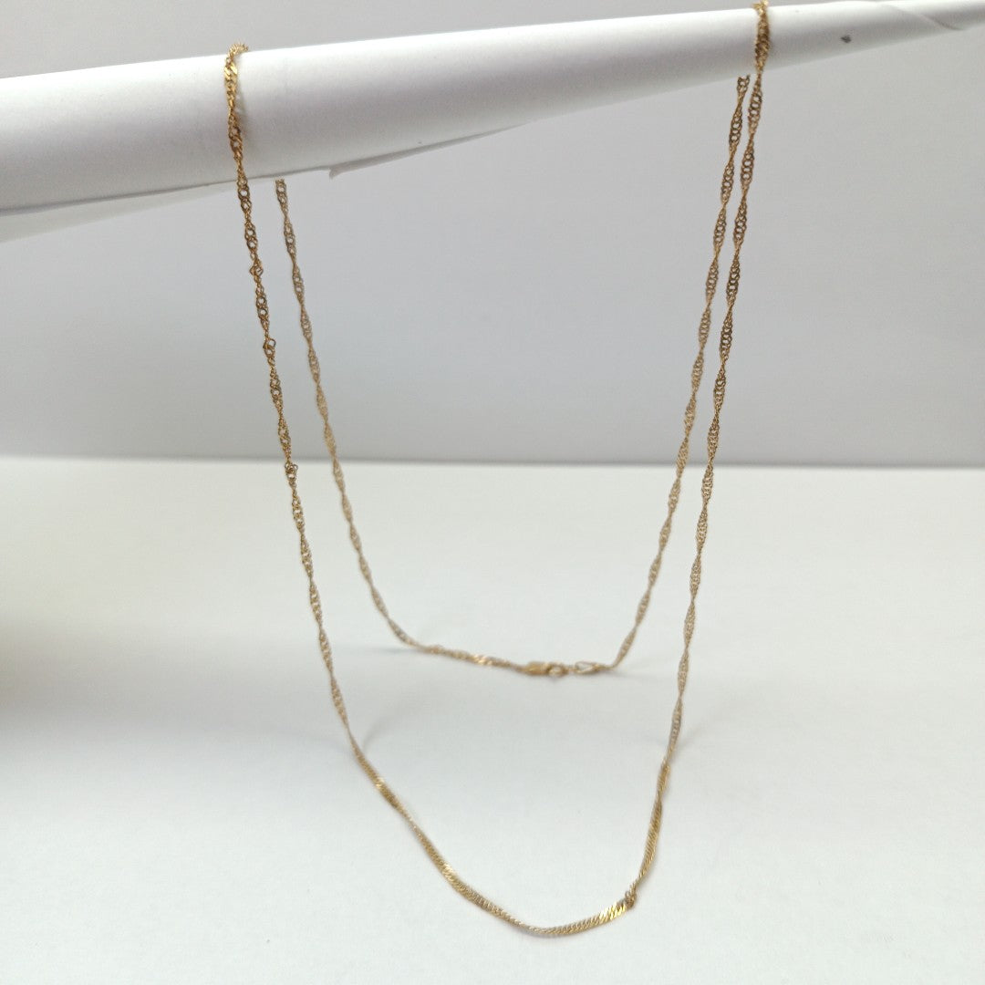 CADENA ORO 14 K 3,20 GRMS (SEMINUEVO)