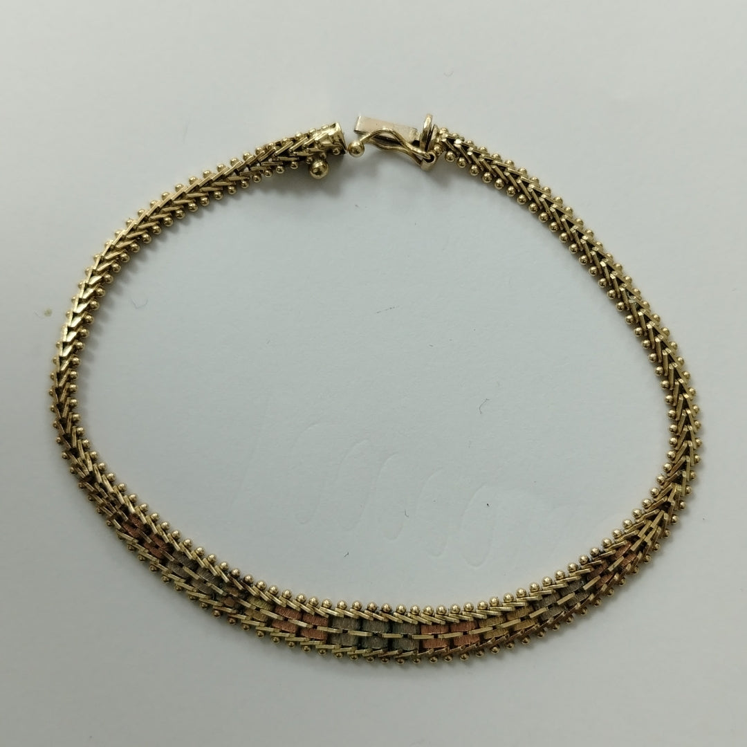 PULSERA ORO 14 K 8,50 GRMS (SEMINUEVO)