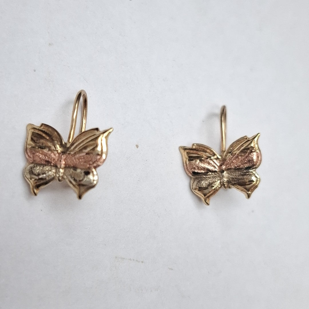 ARETES PAR ORO 10 K 1.5 GRMS (SEMINUEVO)