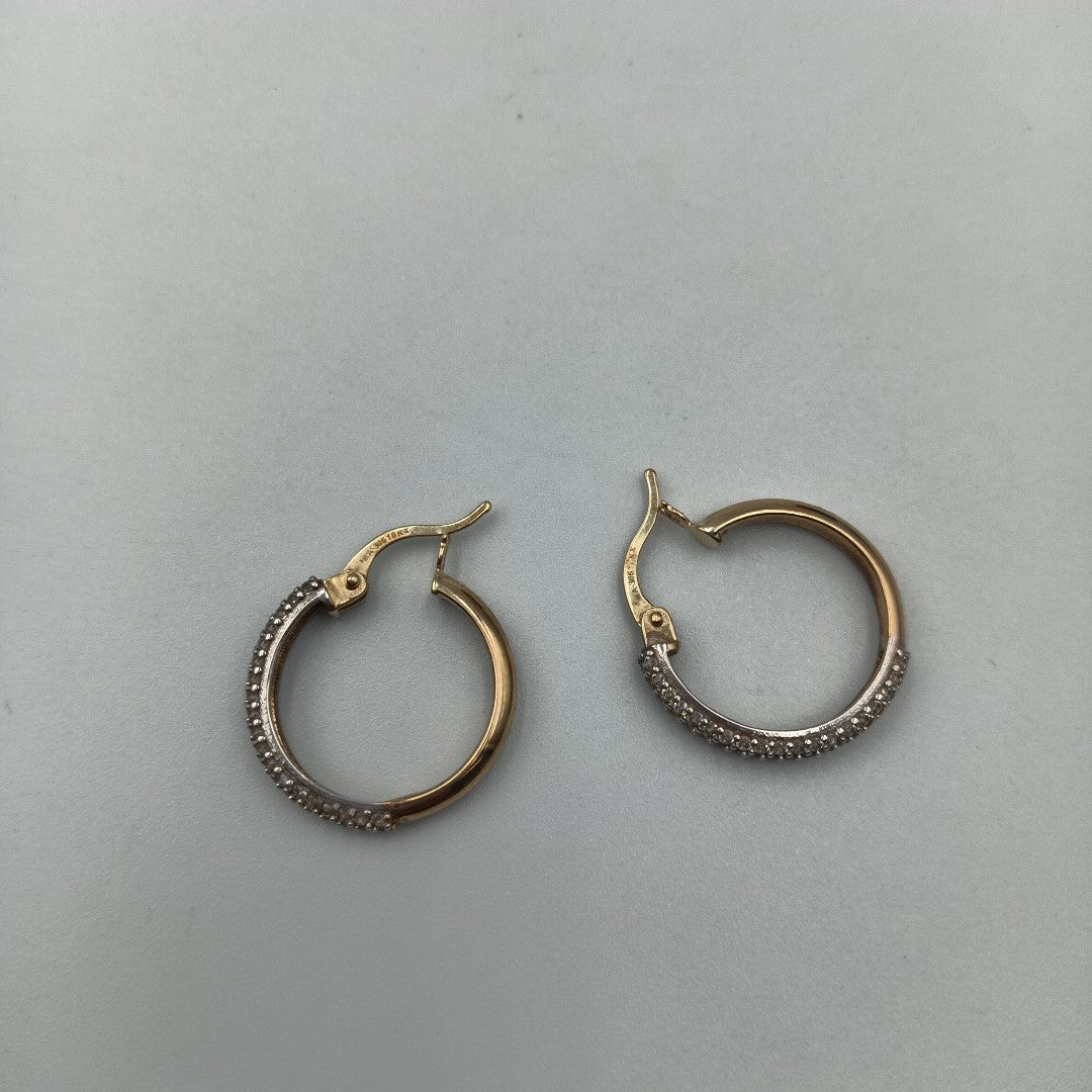 ARRACADAS PAR ORO 10 K 2.7 GRMS (SEMINUEVO)